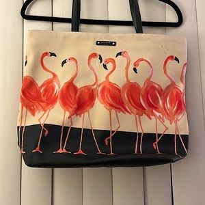 Kate Spade Flamingo Tote Bag